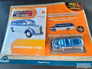 Legendarni Autobusi 1:72 DeAgostini Mercedes Benz 3500