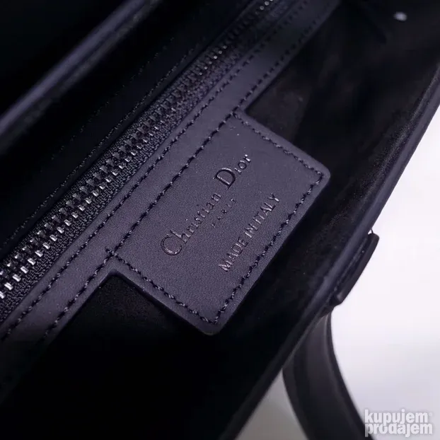 Christian Dior Saddle Bag all black - t.me/edluxuryladies