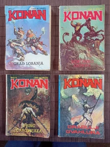 Konan - pisani romani - 4kom