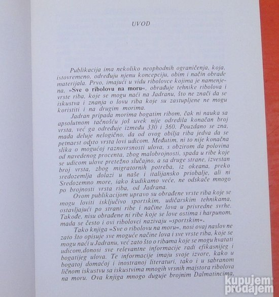Sve o ribolovu na moru Dragoslav Petković