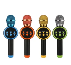 Bežični Bluetooth karaoke mikrofon sa zvučnikom