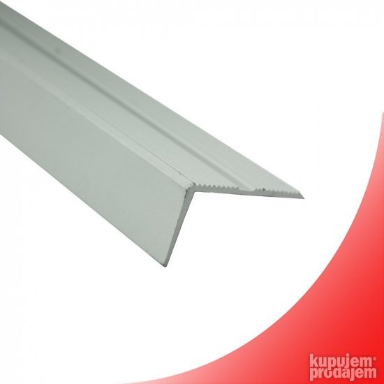 Aluminijumska lajsna za stepenište i laminat STA-40