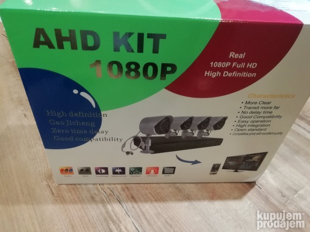 Delovi za CCTV AHD KIT dostupno!