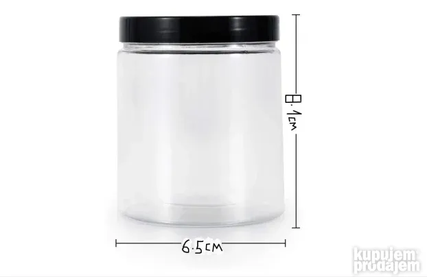 Set 13 plasticnih tegli 250ml - Testyu