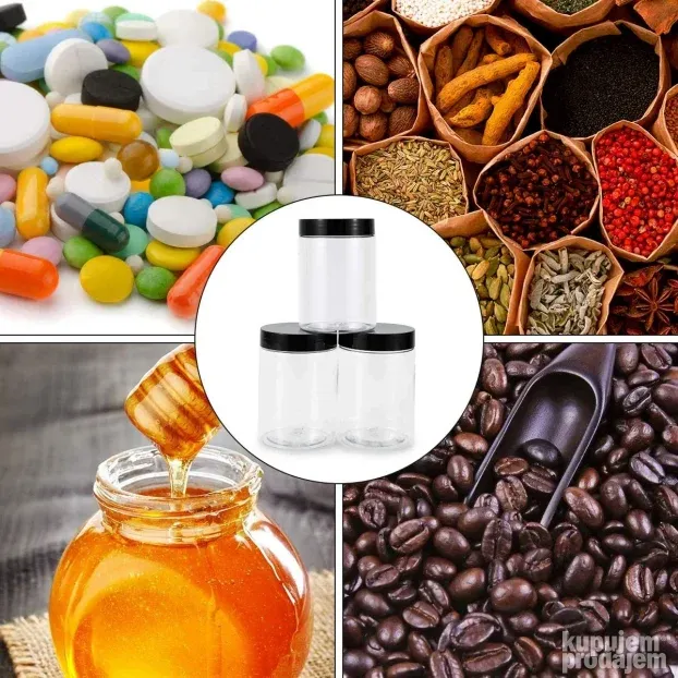 Set 13 plasticnih tegli 250ml - Testyu