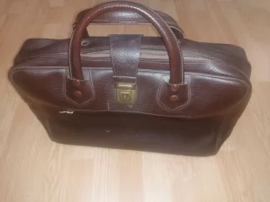 Retro kožna torba za dokumenta