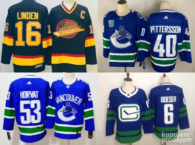 Vancouver Canucks NHL hokej dresovi