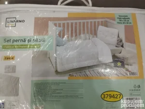 Set za krevetac za bebe jorgan i jastuk novo iz Nemacke