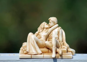 Romeo i Julija Vintage figurina 1970