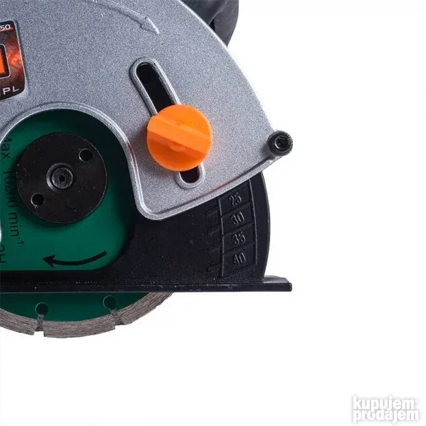 Cirkular za zidove Šlicerica BLACK 3000W(42350) NA LAGERU!