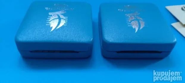 Dve kutije za srebrnjake sa serifikatima