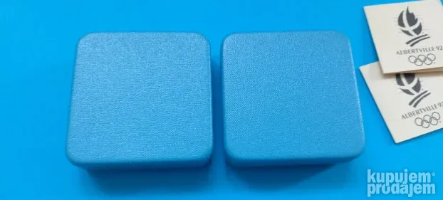 Dve kutije za srebrnjake sa serifikatima