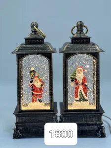 Dekorativna novogodisnja lampa muzicka