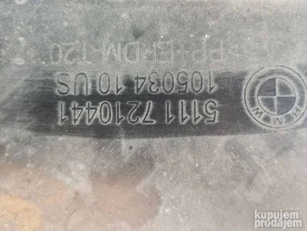Spojler prednjeg branika X3  F25