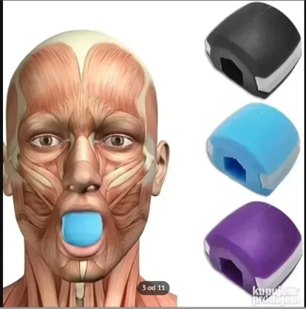Ojačivač vilice Guma za vilicu JAWLINE Jačanje Vilice
