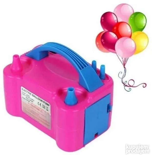 Elektricna Pumpa za Balone NOVO 2 Mlaznice 650W AKCIJA
