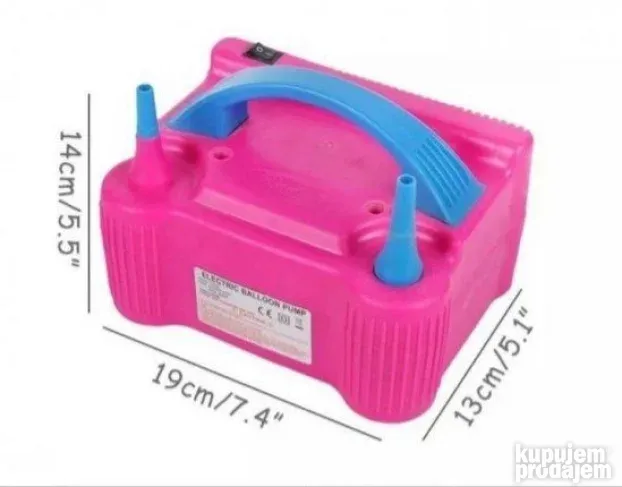 Elektricna Pumpa za Balone NOVO 2 Mlaznice 650W AKCIJA