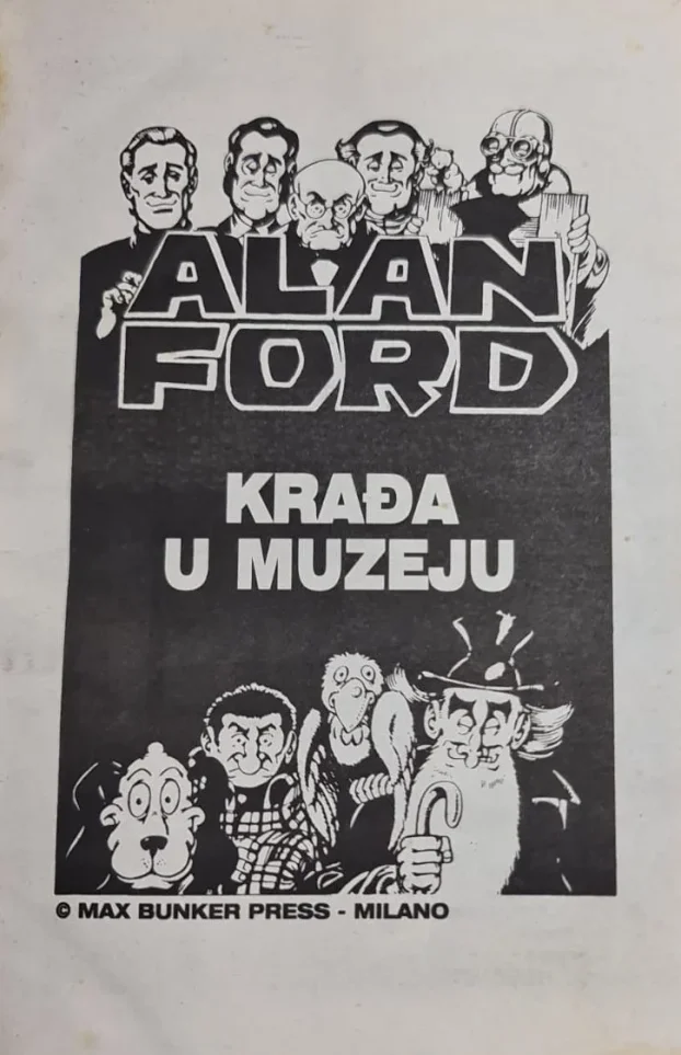 Alan Ford -br. 64 - Krađa u muzeju