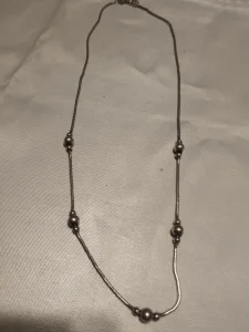 Srebrna zenska ogrlica-6.5gram-43cm