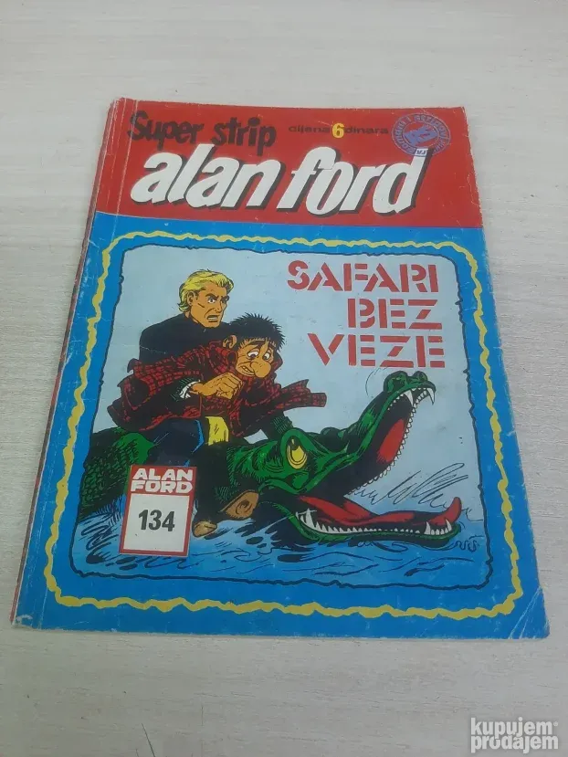 Alan ford 134 Safari bez veze