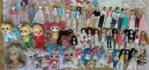Barbie mattel lutke bratz miraculus omg lol lalalupsi itd
