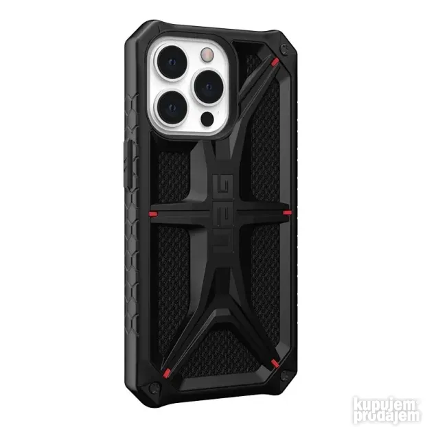 Maska UAG Monarch Kevlar za iPhone 15 Pro plava