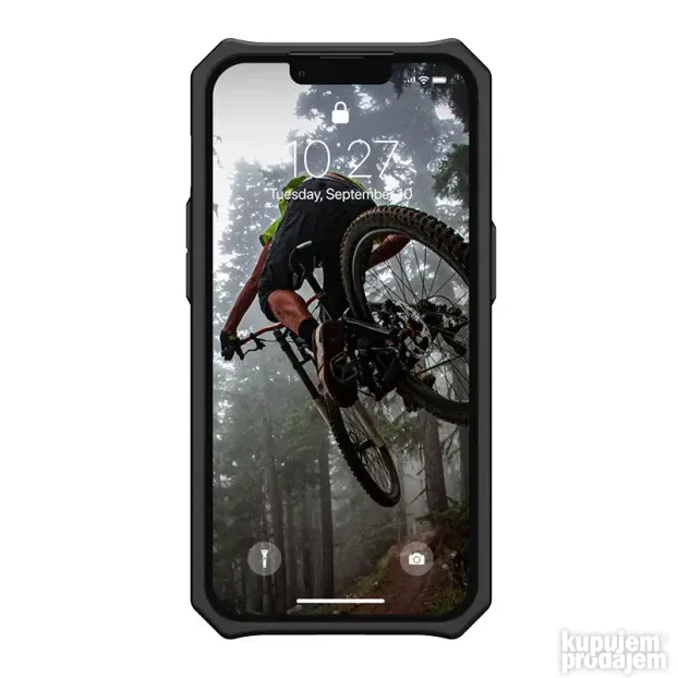 Maska UAG Monarch Kevlar za iPhone 15 Pro plava