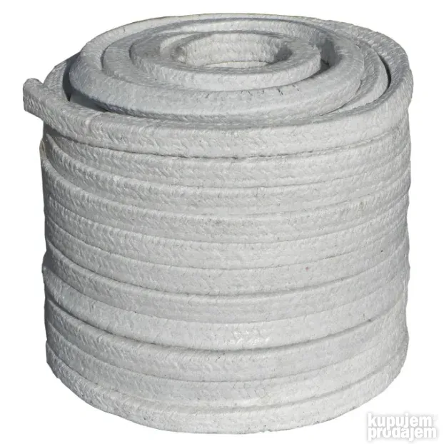 Stakleni konopac - pletenica 8x8mm, 20m