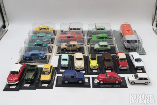 De Agostini Legendarni automobili 23 komada