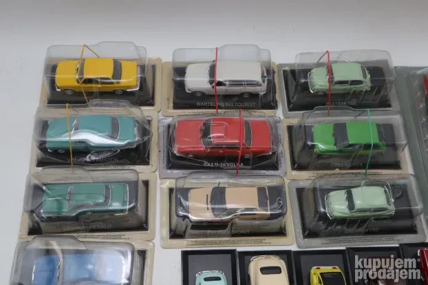 De Agostini Legendarni automobili 23 komada