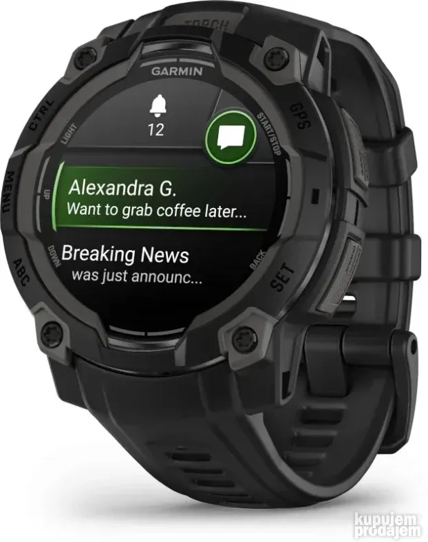 GARMIN Instinct 3 45mm Amoled black (ED)