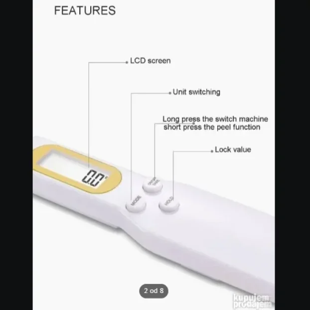 Digitalna vaga kašika je elektronska precizna vaga u obliku