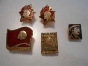 Značka sa kopčom - Lenjin