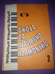 Škola za klavirsku harmoniku 2 Vojislava Vuković-Terzić