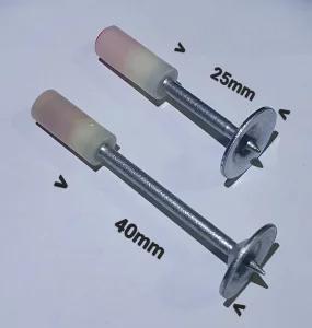 Ekseri za pistolj sa kapislom 25/40mm