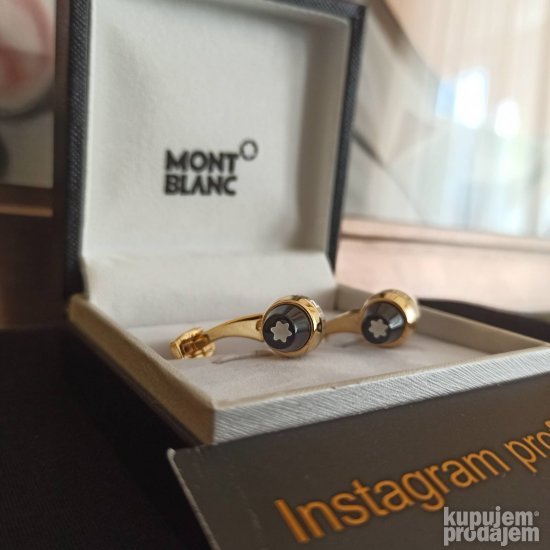 MONTBLANC GOLD dugmad za manzetne za kosulju