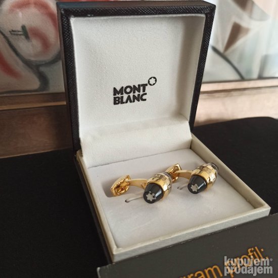 MONTBLANC GOLD dugmad za manzetne za kosulju