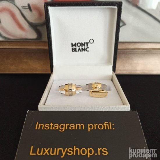 MONTBLANC GOLD dugmad za manzetne za kosulju