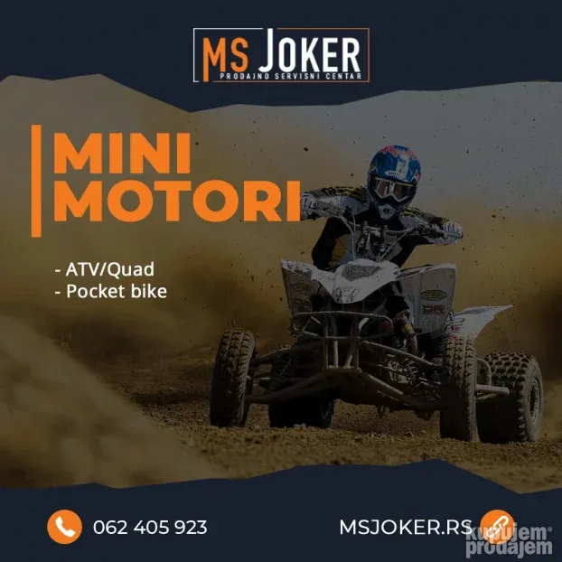 Mini motori ATV Quad i Pocket Bike