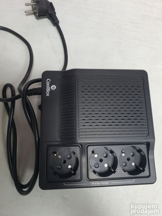 UPS - Besprekidno Napajanje 600VA - 300W - CoolBox