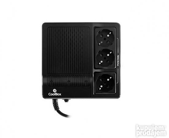 UPS - Besprekidno Napajanje 600VA - 300W - CoolBox