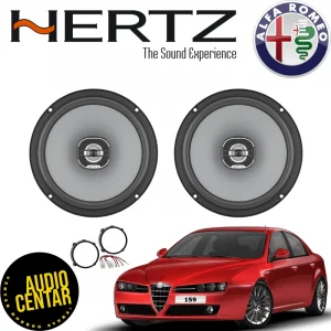Alfa Romeo 159 komplet zvučnika HERTZ Uno CX