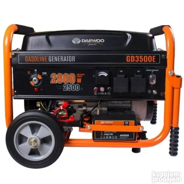 DAEWOO GD3500 Benzinski generator 2800W 208CC