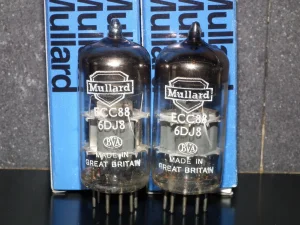 ECC88 Mullard Blackburn 6DJ8 Matched Pair