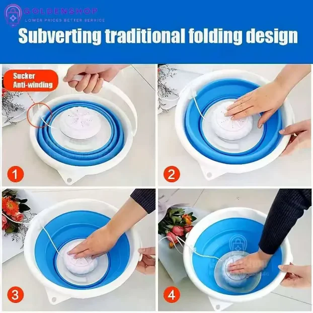 Mini prenosiva mašina za brzo pranje veša