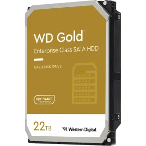 WD Gold 22TB 3.5" 7200rpm 512MB SATA WD221KRYZ