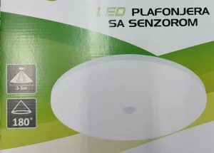 Led plafonjera sa senzorom 20w 4000k