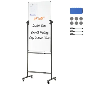 VEVOR mobilna magnetna bela tabla 61x 122 cm