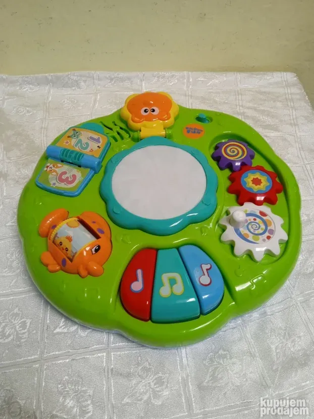 Svetleca muzicka igracka za decu i bebe + poklon baterije