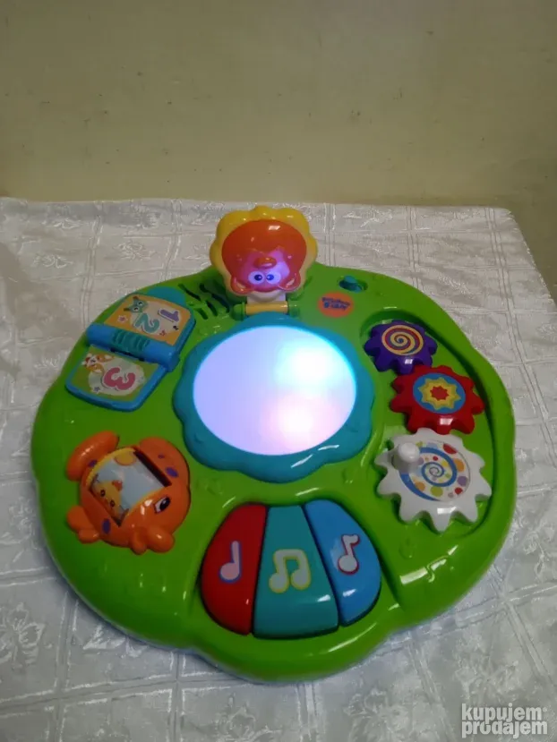 Svetleca muzicka igracka za decu i bebe + poklon baterije